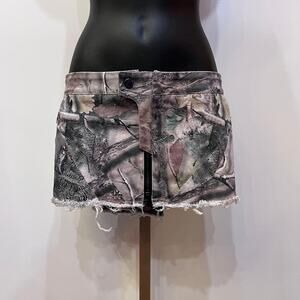 Namilia Mini Skirt Camo XL NWT